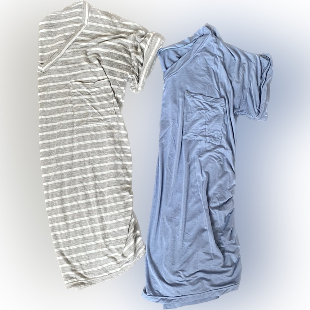 Casual V-Neck Maternity Shirts